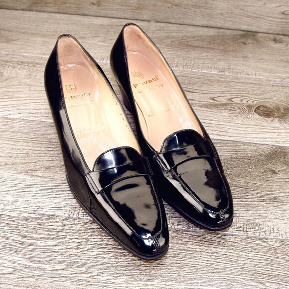 * NEW * $575 Bergdorf Goodman GRAVATI Women's 9.5 M Pumps 3903 * add $15 Trees - Picture 11 of 15